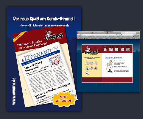 eWOMS by SCHW&Auml;RMER | Comicspa&szlig;